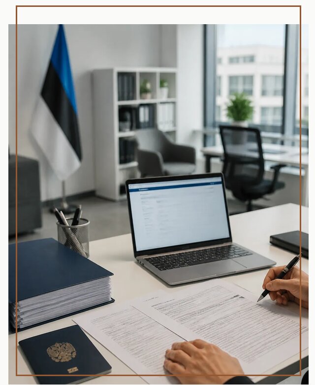 Оформление ВНЖ в Эстонии для переезда и легального проживания в Черняховске
