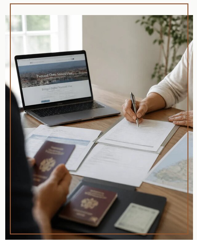 Оформление Digital Nomad и ВНЖ Португалии в Черняховске