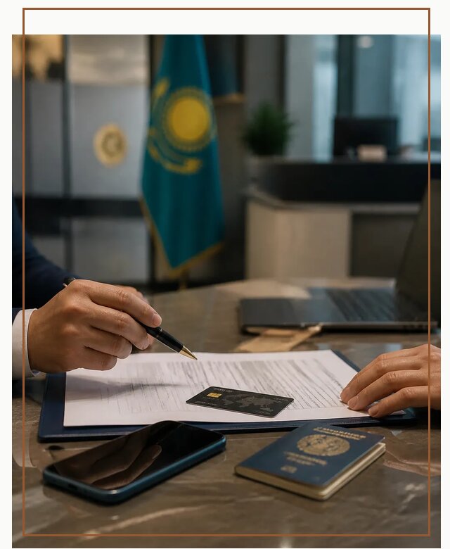 Открытие счета и банковской карты в Казахстане в Черняховске